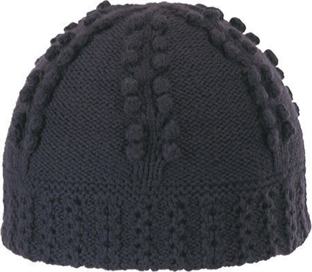 4475 Cable Beanie, Grey Heather, One Size